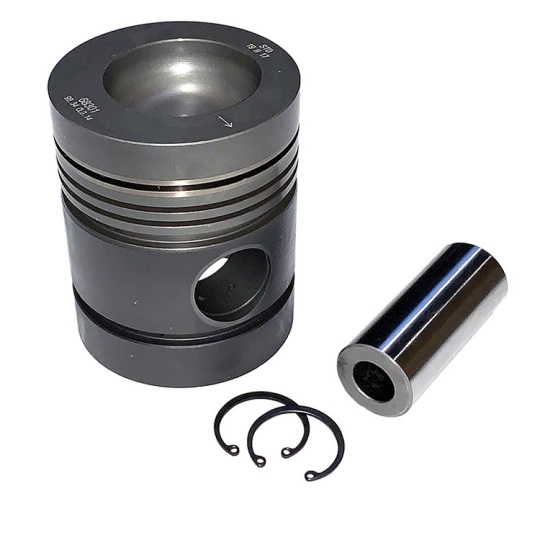 PISTON WITH PIN AND CLIPS JCB