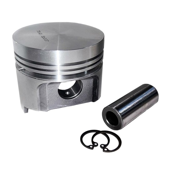 PISTON WITH PIN AND CLIPS +0.50 JCB